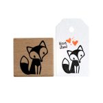 Wooden Square Hand Stamps