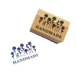 Wooden rectangle Hand Stamps