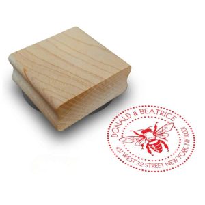 Wooden Square Hand Stamps