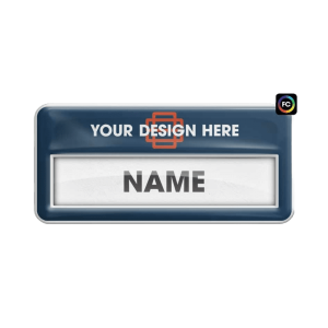 Full Colour Eco Reusable Name Badge
