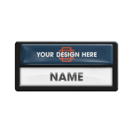 Black Exec Name Badges
