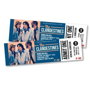 Custom Printed Event Tickets