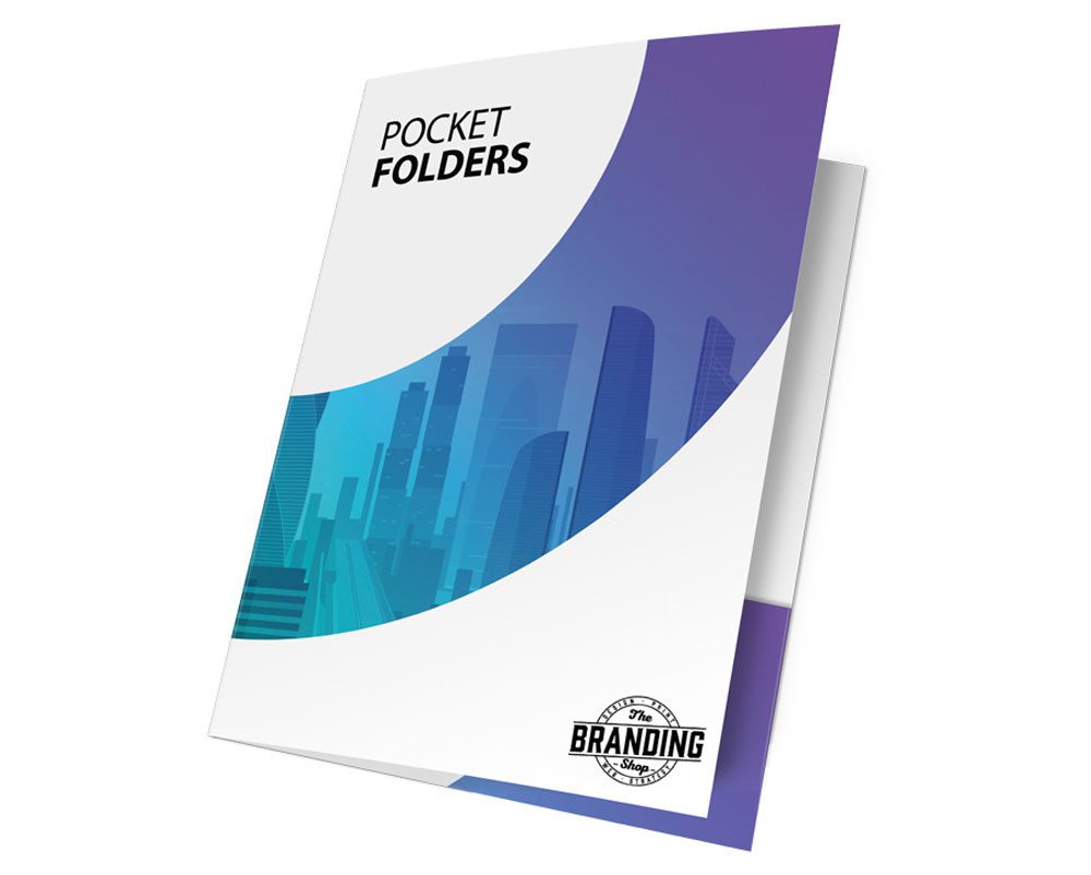 Custom Printed A4 Presentation Folders Marketing Materials