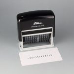 13 Digit Manual Numbering Stamp 3mm