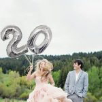Silver Letter & Number Balloons