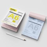 A6 ncr book printing