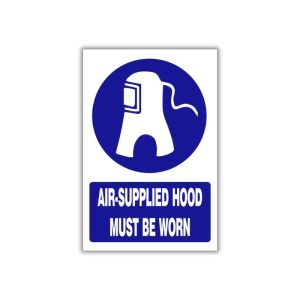 Screening to be used safety sign (MV015 A)