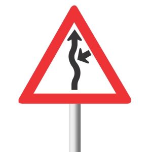 Concealed Driveway (From Right) Road Sign (W216)