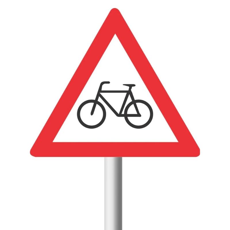Cyclists road sign (W309) Cyclists Road Sign (W309)