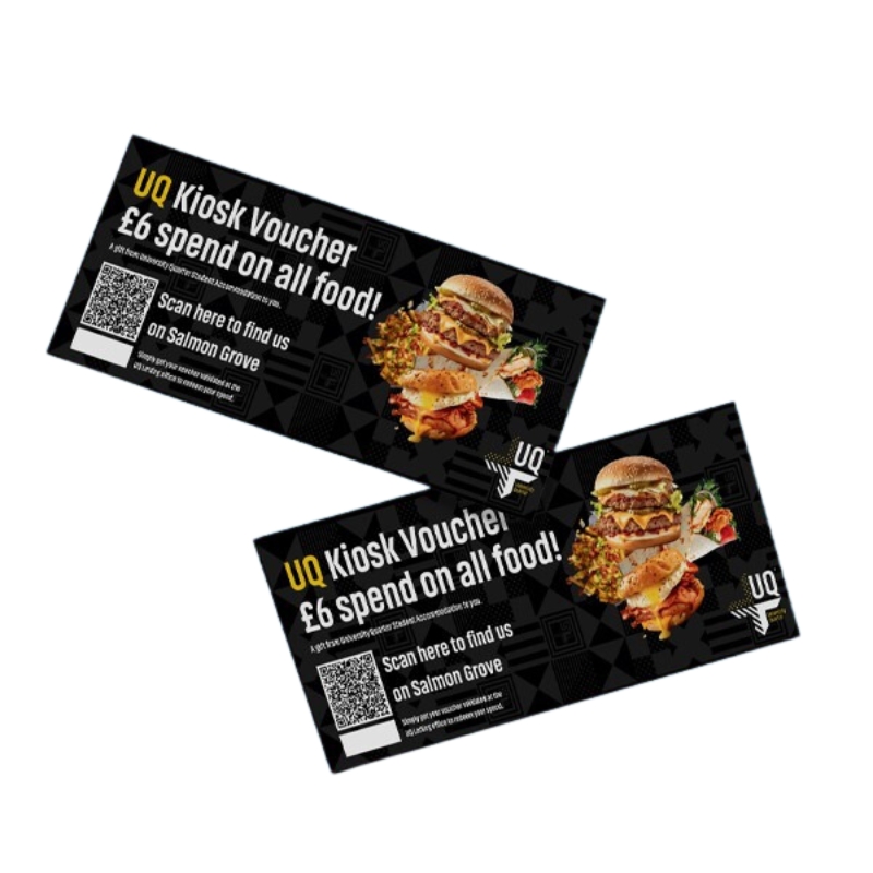 Gift Voucher Cards (2) Gift Voucher Cards