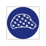 Hair nets safety sign (MV26)