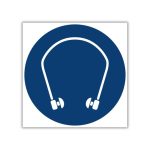 Hearing Protection Shall Be Worn safety sign (MV 19)