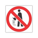 No Drain Pollution SABS safety sign (PV28)