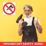 No Drilling SABS safety sign (PV32)