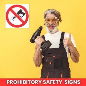 No Drilling SABS safety sign (PV32)