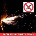 No Grinding SABS safety sign (PV33)
