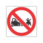 No Lifting On Trolleys SABS safety sign (PV30)