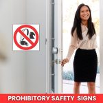 No Loose Clothing, Ties, Jewellery And Unconfined Long Hair safety sign (PV12) (3)