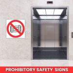 No Stacking, Do Not Obstruct SABS safety sign (PV14)