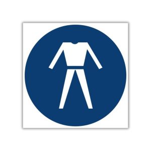 Overalls Shall Be Worn Safety Sign (MV20)