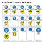 R100 Series Command traffic and road signs