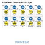 R100 Series Command traffic and road signs