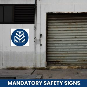 Reflective Jacket Shall Be Worn safety sign (MV25)