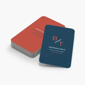 Rounded Corner Business Cards