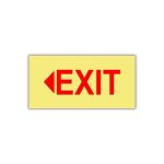SABS Emergency Exit left photoluminescent (E5)