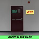 SABS Emergency Exit left photoluminescent (E5)