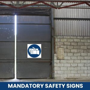 Hand Protection Shall Be Worn Safety Sign