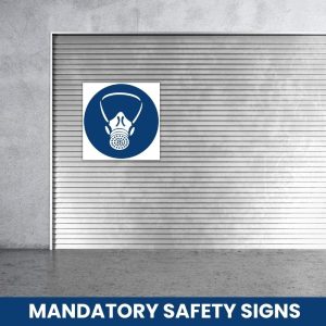 SABS Respiratory Protection Shall Be Worn safety sign (MV2)