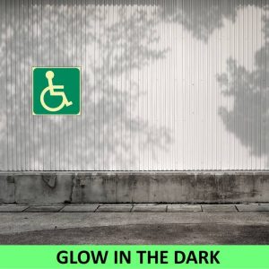 SABS Wheelchair accessible photo luminescent safety sign. (E25) (3)