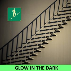 SABS Stairs Going Up (Right) Photoluminescent Sign (E8)