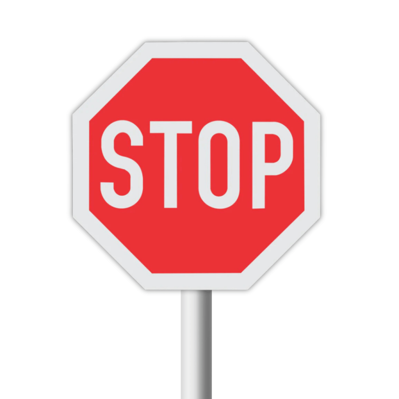 Stop Road Sign