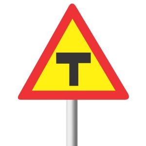 Temporary T-Junction Road Sign (Tw104)