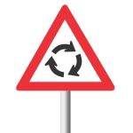 Traffic Circle Road Sign (W201)