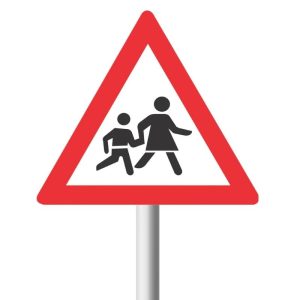Warning Children Road Sign (W308)
