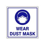Wear Dust Mask Including Words (M9)
