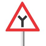 Y Junction Road Sign (W115)
