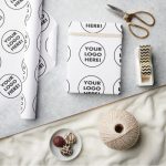 custom printed Gift Wrapping Paper