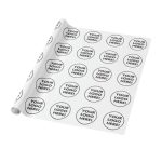 custom printed gift wrapping paper
