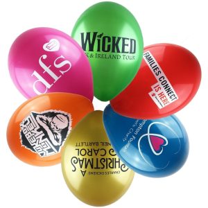 Metallic Latex Helium Balloons