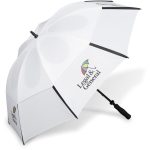 Solid White Royalty Golf Umbrella