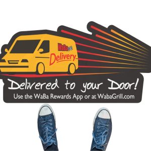 Custom Shape Anti-Slip Floor Vinyl Sticker