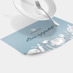 custom printed paper placemats