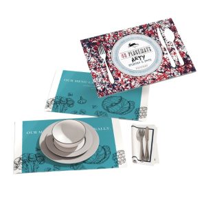 custom printed paper placemats