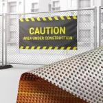 Mesh Fence Banner