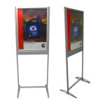 Classic Free Stand Displays with posters