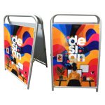 Freestanding Floor stand display 1m
